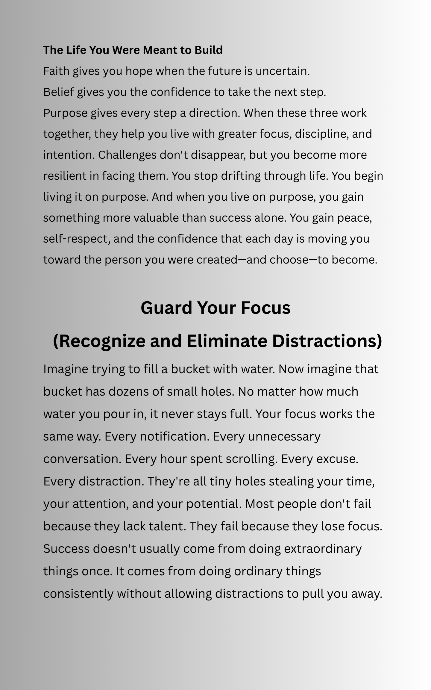 DISCIPLINE