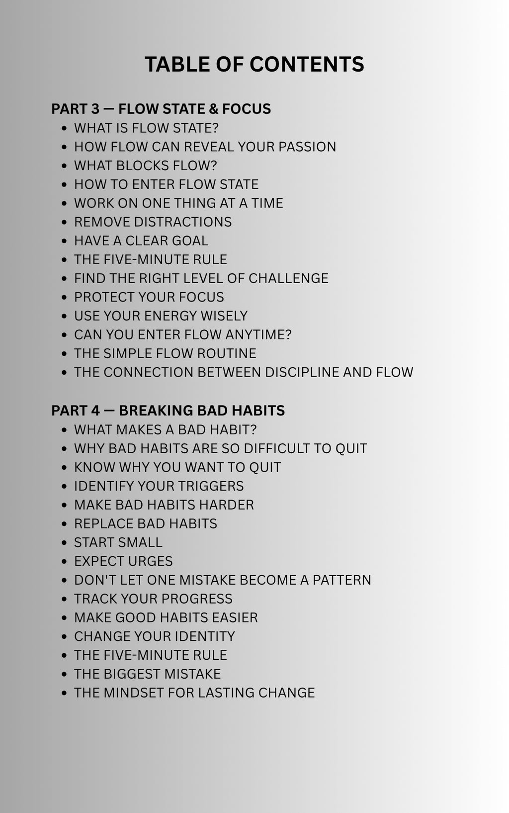 DISCIPLINE
