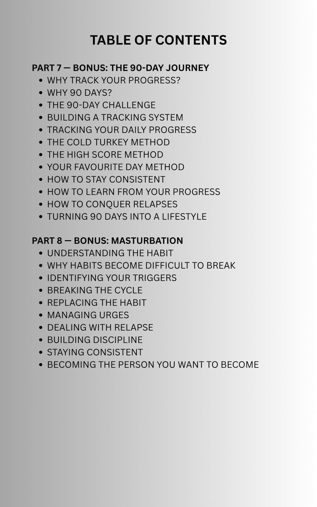 DISCIPLINE