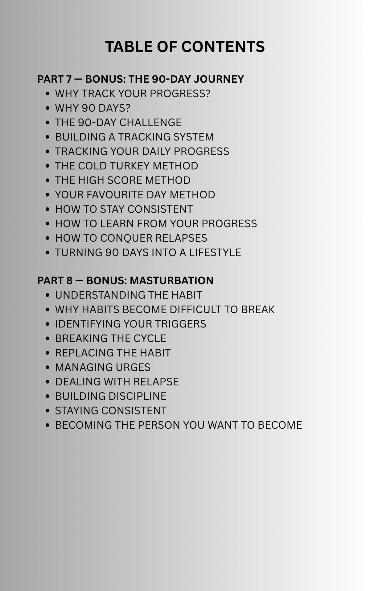 DISCIPLINE