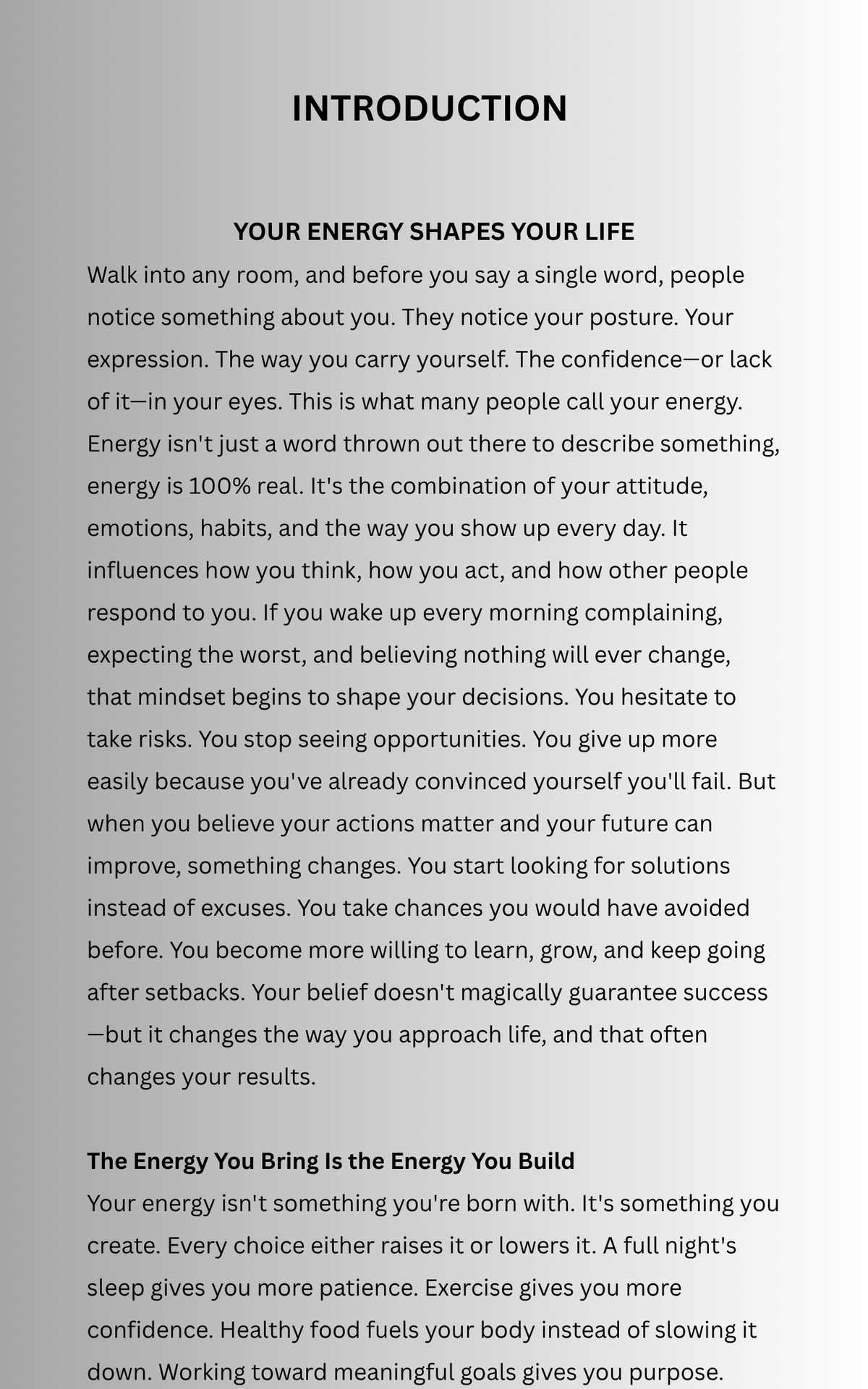 DISCIPLINE